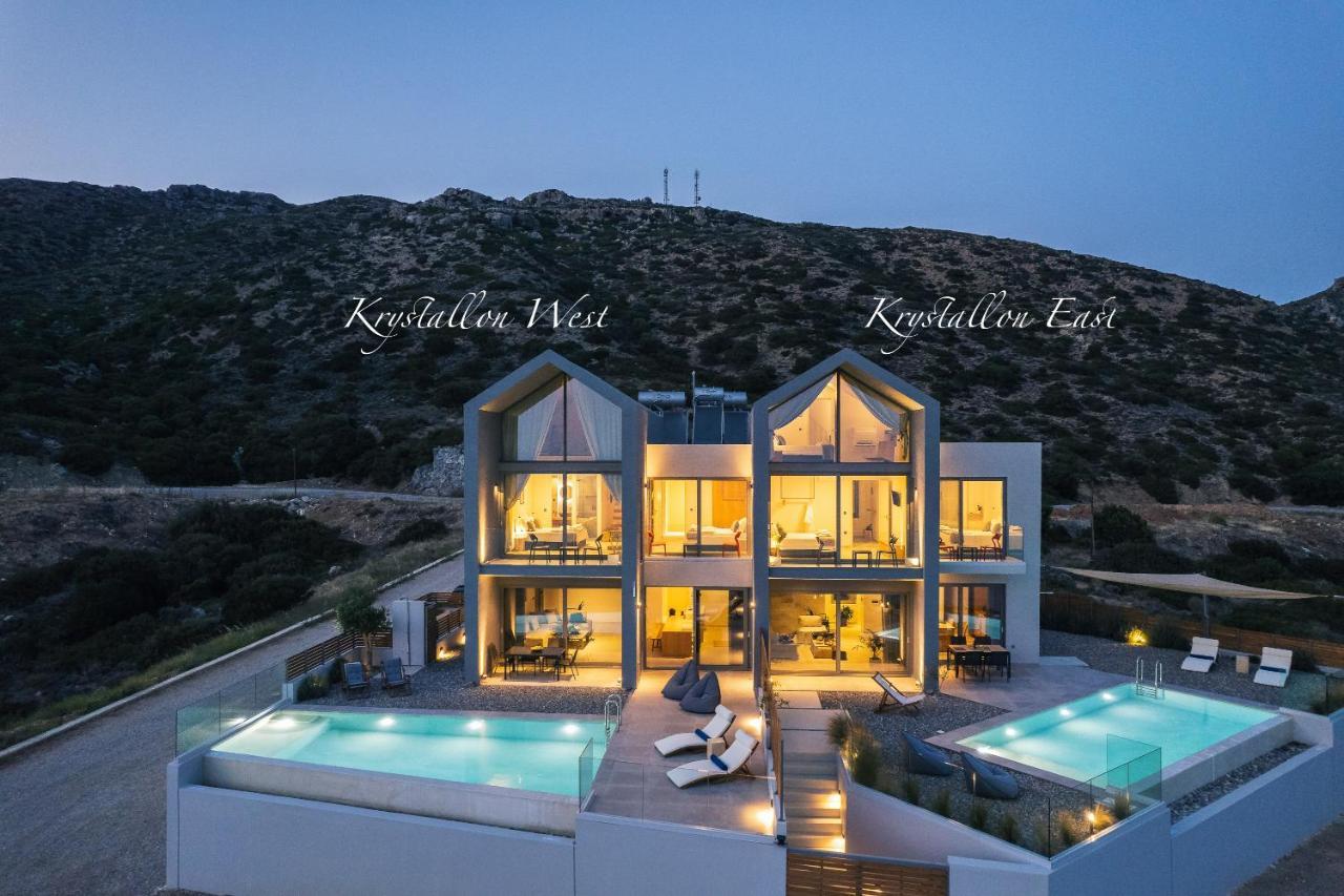 Krystallon Villas Палеохора Екстер'єр фото